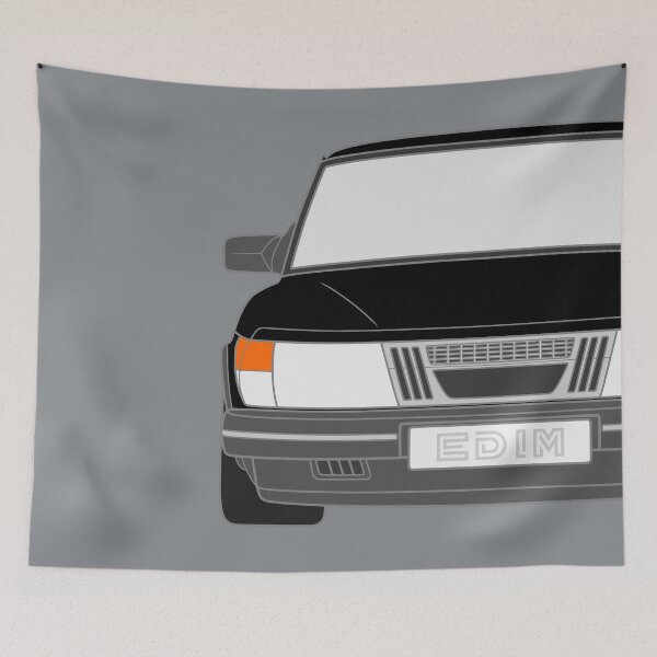 Item preview, Saab 900 1978-1983 black color designed and sold by EdimDesign.
