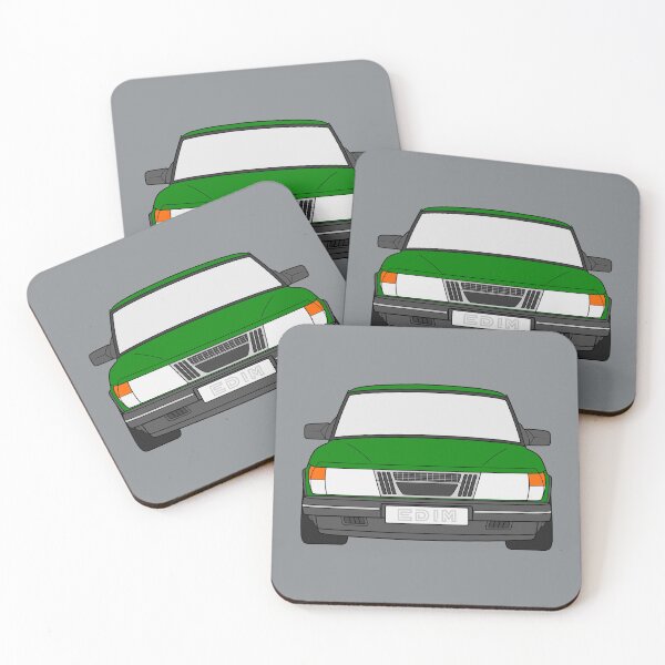 Item preview, Saab 900 1978-1983 green color designed and sold by EdimDesign.