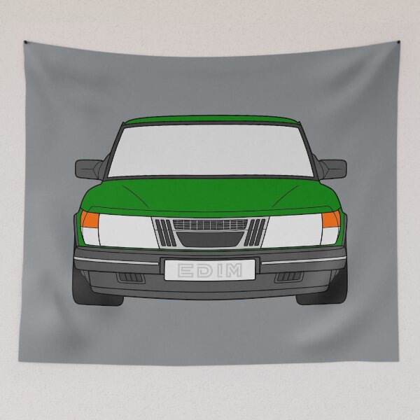 Item preview, Saab 900 1978-1983 green color designed and sold by EdimDesign.