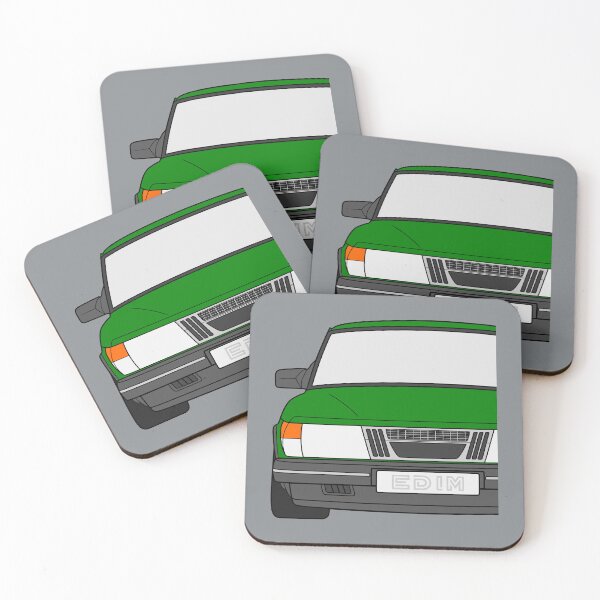 Item preview, Saab 900 1978-1983 green color designed and sold by EdimDesign.