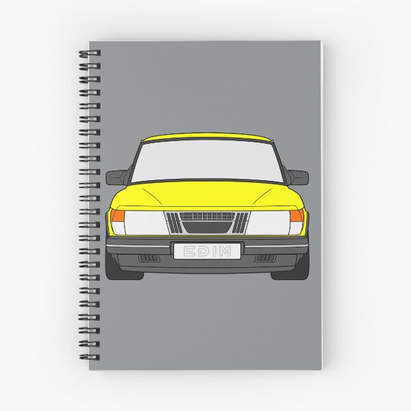 Item preview, Saab 900 1978-1983 yelow color designed and sold by EdimDesign.