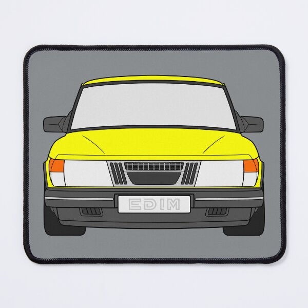 Item preview, Saab 900 1978-1983 yelow color designed and sold by EdimDesign.