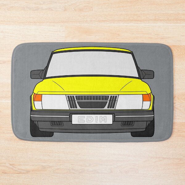 Item preview, Saab 900 1978-1983 yelow color designed and sold by EdimDesign.