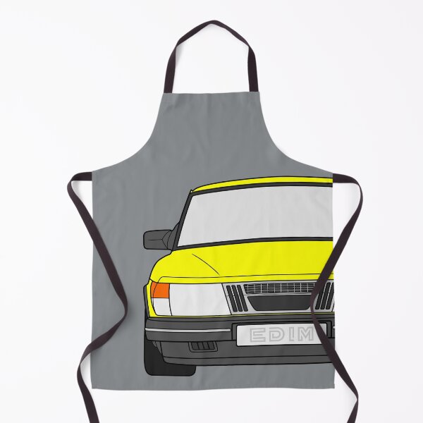 Item preview, Saab 900 1978-1983 yellow color designed and sold by EdimDesign.