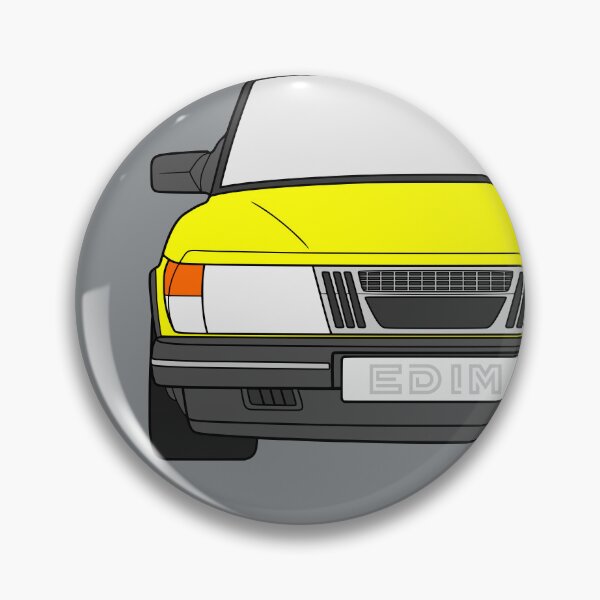 Item preview, Saab 900 1978-1983 yellow color designed and sold by EdimDesign.