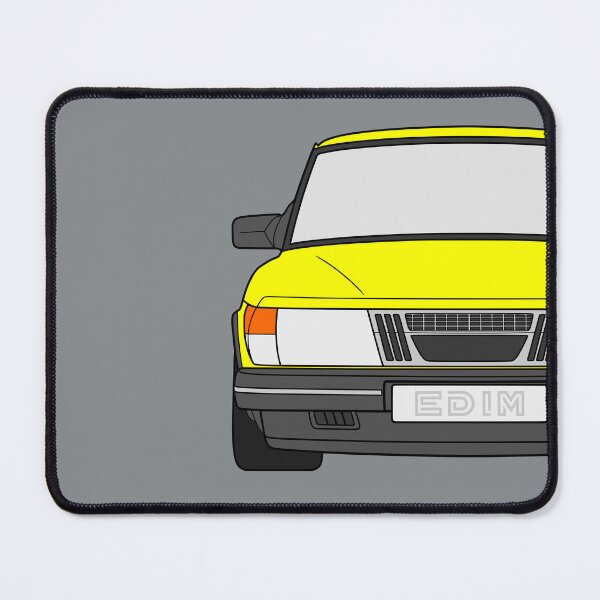 Item preview, Saab 900 1978-1983 yellow color designed and sold by EdimDesign.