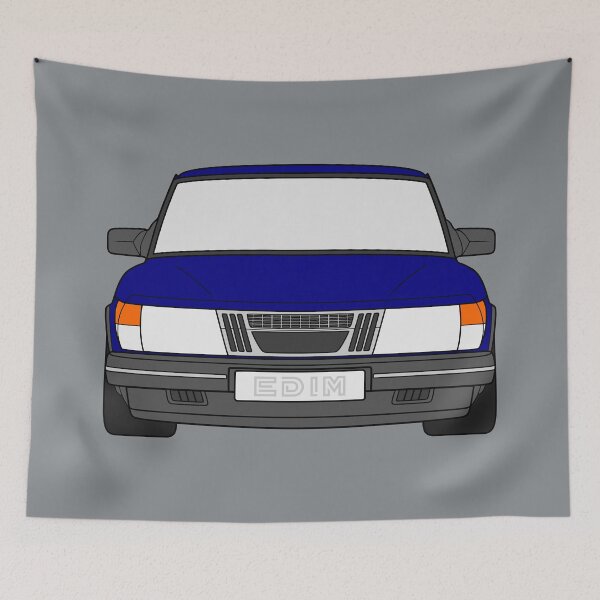 Item preview, Saab 900 1978-1983 blue color designed and sold by EdimDesign.