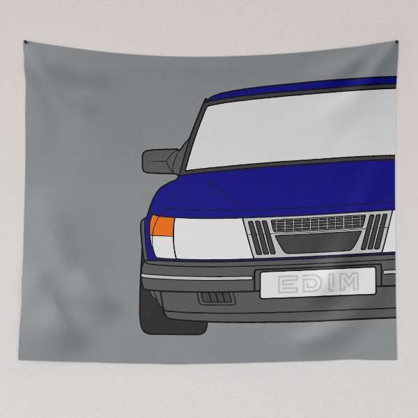 Item preview, Saab 900 1978-1983 blue color designed and sold by EdimDesign.