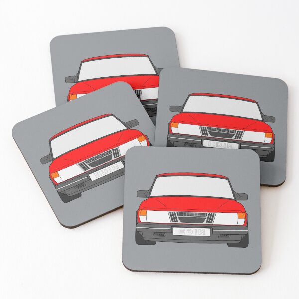 Item preview, Saab 900 1978-1983 red color designed and sold by EdimDesign.
