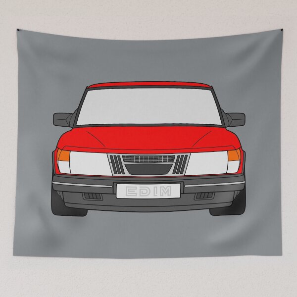 Item preview, Saab 900 1978-1983 red color designed and sold by EdimDesign.