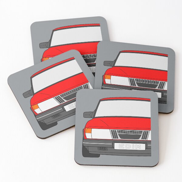 Item preview, Saab 900 1978-1983 red color designed and sold by EdimDesign.