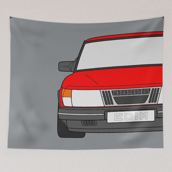 Item preview, Saab 900 1978-1983 red color designed and sold by EdimDesign.