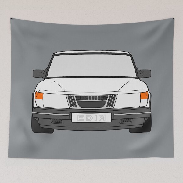 Item preview, Saab 900 1978-1983 white color designed and sold by EdimDesign.