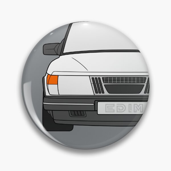 Item preview, Saab 900 1978-1983 white color designed and sold by EdimDesign.
