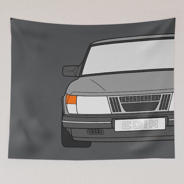 Item preview, Saab 900 1978-1983 grey color designed and sold by EdimDesign.