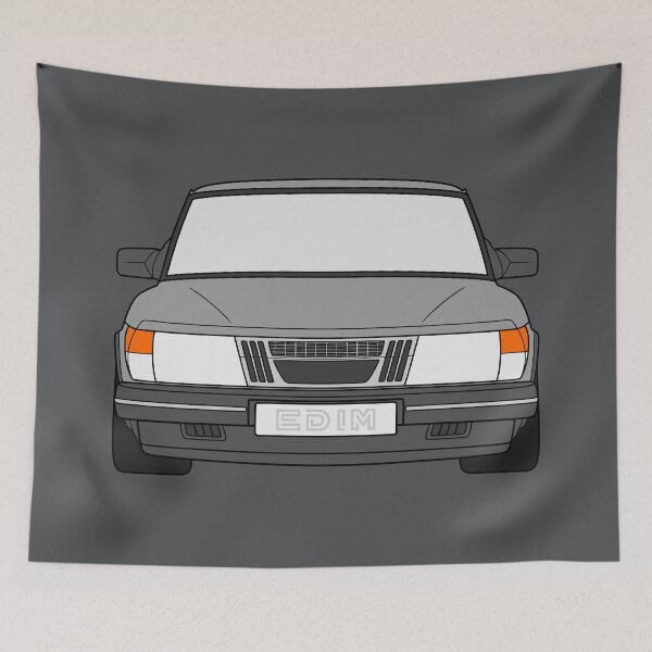 Item preview, Saab 900 1978-1983 grey color designed and sold by EdimDesign.