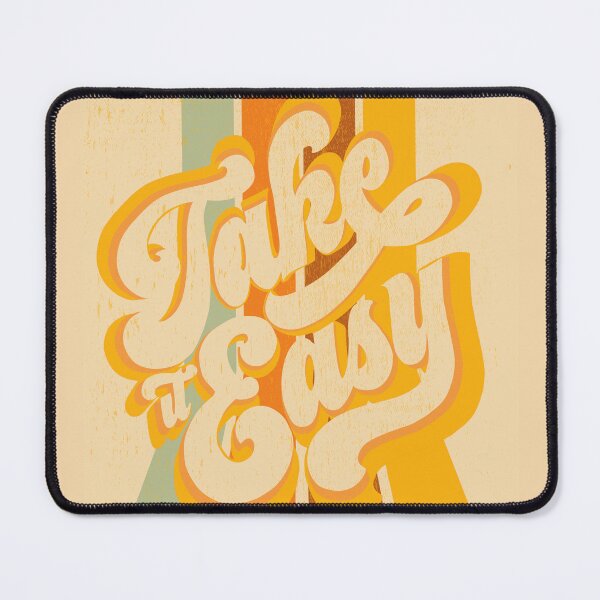 Item preview, Retro 70s Style Take it Easy designed and sold by BiggaMoga.