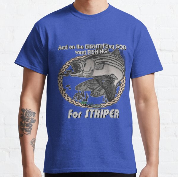 Striper Fishing T-Shirts for Sale