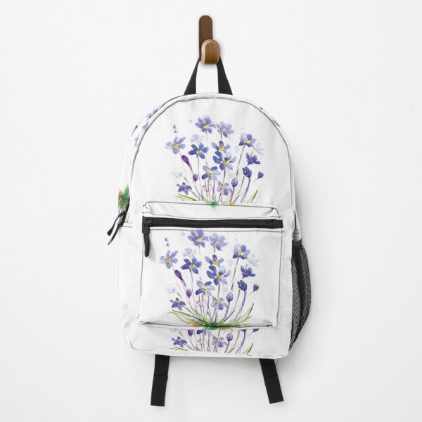 Item preview, Watercolor Bouquet of Blue Wild Flowers designed and sold by Pavnud.