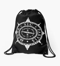 Mochila saco Aventura desconocida (blanco)
