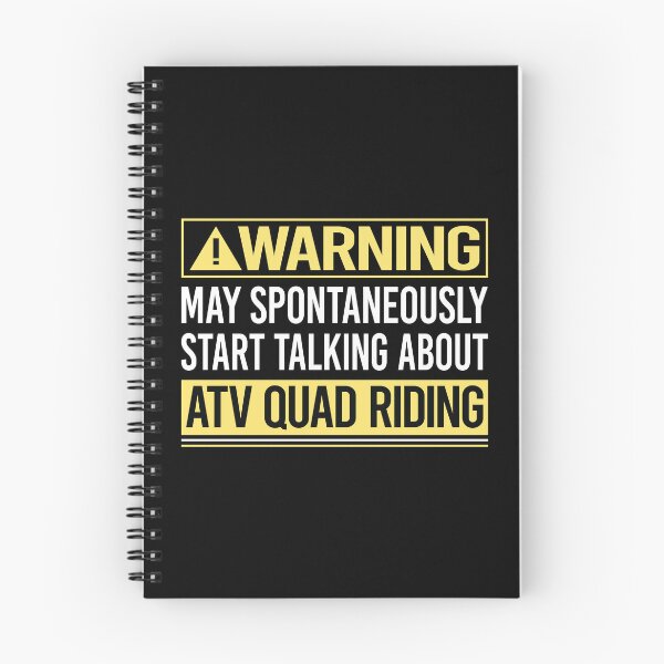 Item preview, Warning About ATV Quad Riding designed and sold by WrightTrouble.