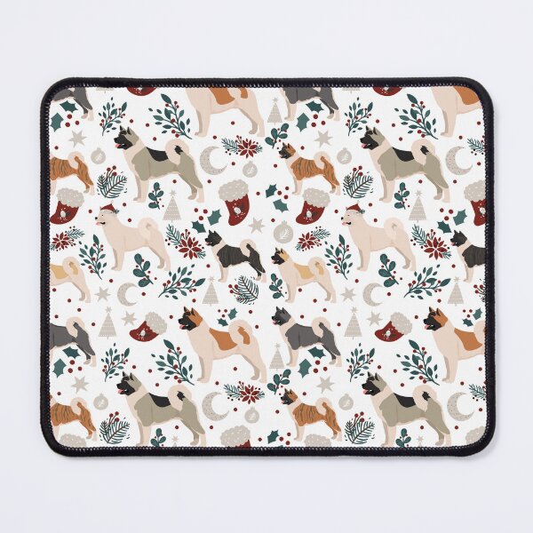 Item preview,  Akita christmas designed and sold by PawsoMania.