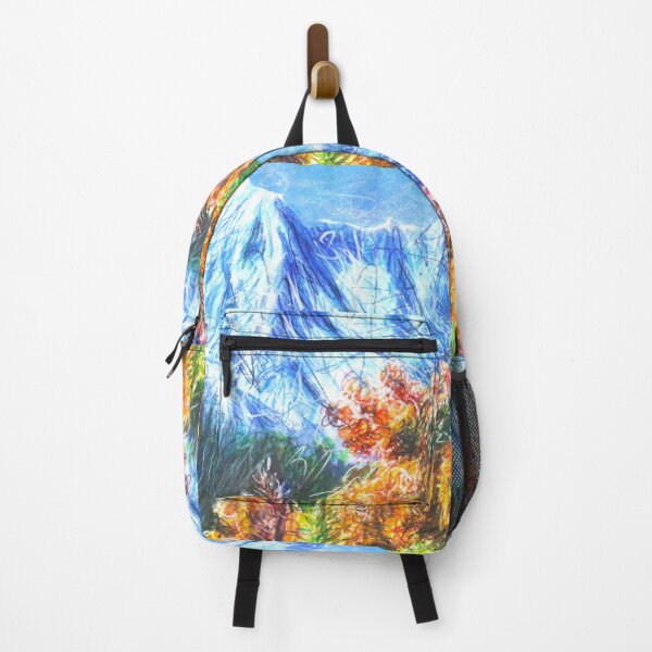 Item preview, Autumn Mountain Landscape Art designed and sold by Kitslam Art.