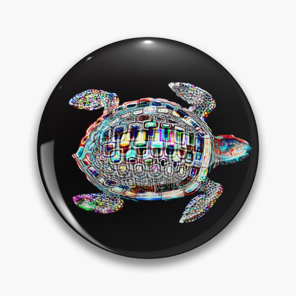 Item preview, Floral Sea Turtle -- Beautiful Turtle Pattern designed and sold by Psycheek.