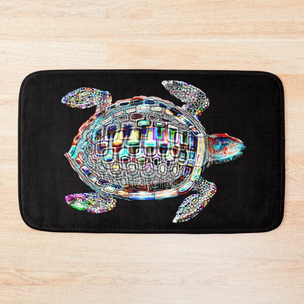 Item preview, Floral Sea Turtle -- Beautiful Turtle Pattern designed and sold by Psycheek.