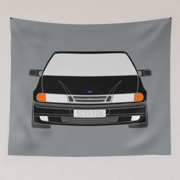Item preview, Saab 9000 facelift black color designed and sold by EdimDesign.