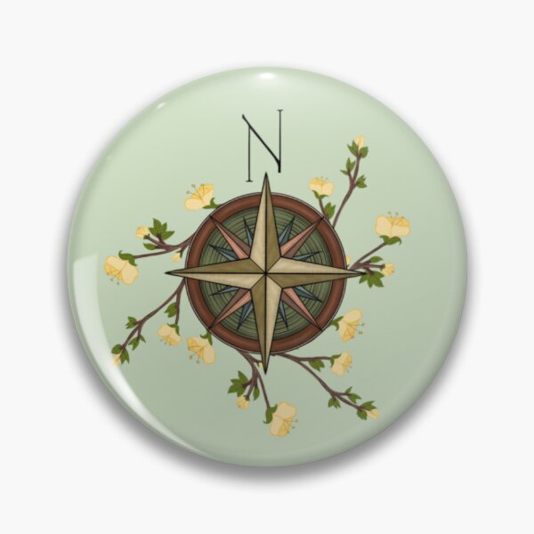 Artikelvorschau, Kompassrose entworfen und verkauft von nestofshinies.