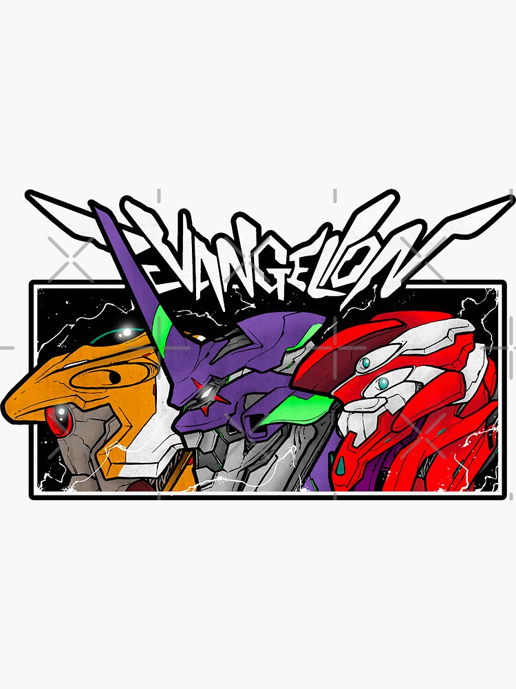 Pegatina for Sale con la obra «Neon Genesis Evangelion» de Fchrl ...