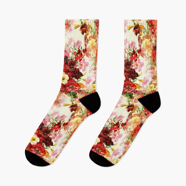 Item preview, Autumn Vintage Flower Bouquet Red Yellow Orange designed and sold by YounitedArt.