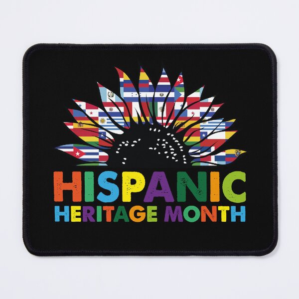Item preview, National Hispanic Heritage Month Sunflower All Countries designed and sold by Tatus Brinal.