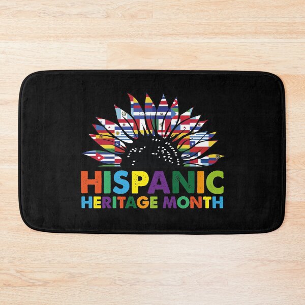 Item preview, National Hispanic Heritage Month Sunflower All Countries designed and sold by Tatus Brinal.