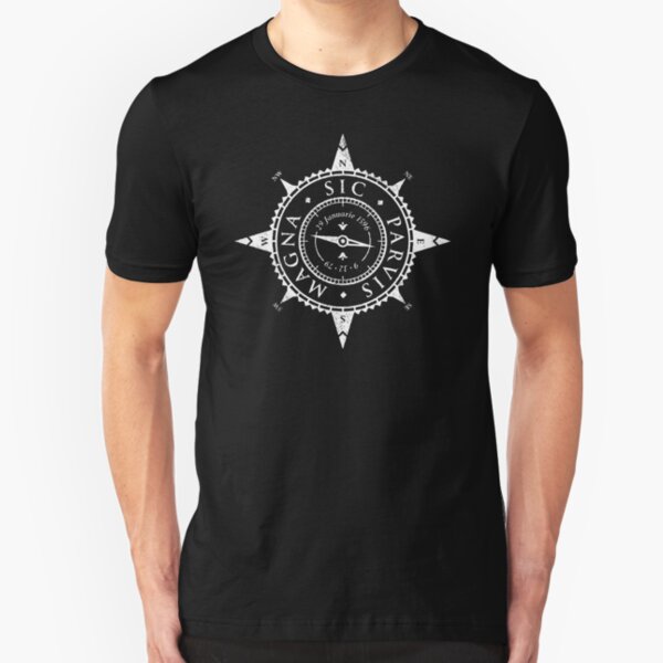 Uncharted Adventure (white) Slim Fit T-Shirt