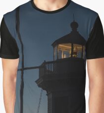 Lighthouse at Sunset Graphic T-Shirt