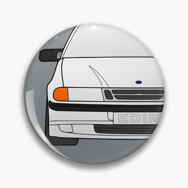 Item preview, Saab 9000 facelift white color designed and sold by EdimDesign.