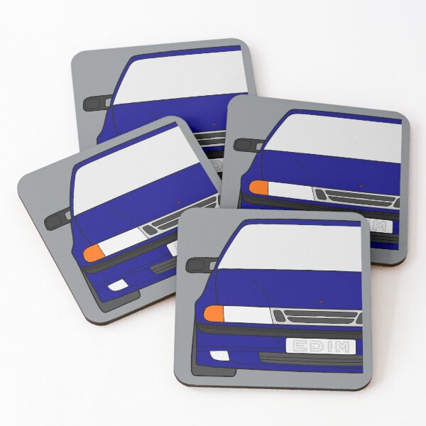 Item preview, Saab 9000 facelift blue color designed and sold by EdimDesign.