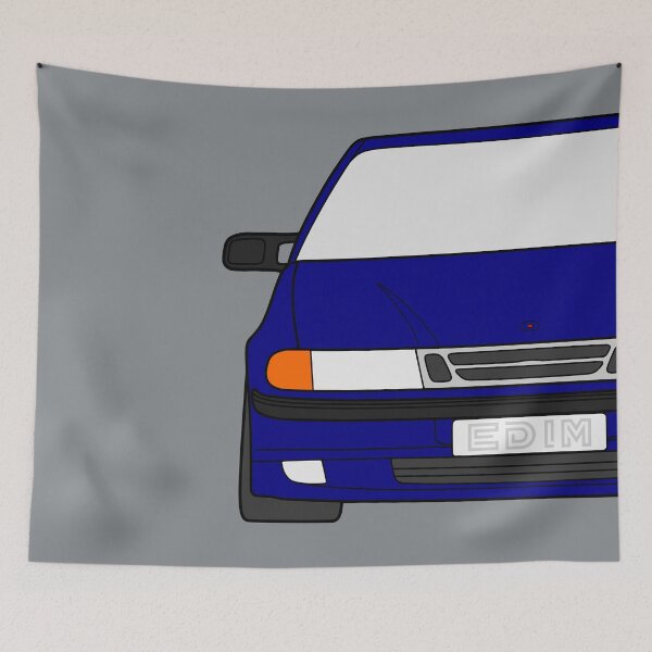 Item preview, Saab 9000 facelift blue color designed and sold by EdimDesign.