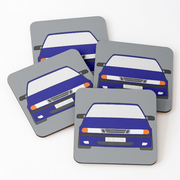Item preview, Saab 9000 facelift blue color designed and sold by EdimDesign.