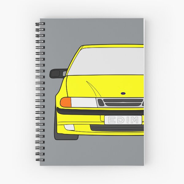 Item preview, Saab 9000 facelift yellow color designed and sold by EdimDesign.