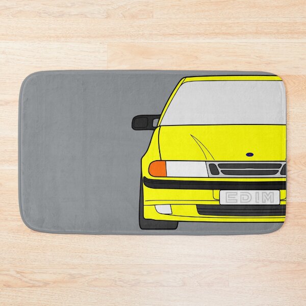 Item preview, Saab 9000 facelift yellow color designed and sold by EdimDesign.