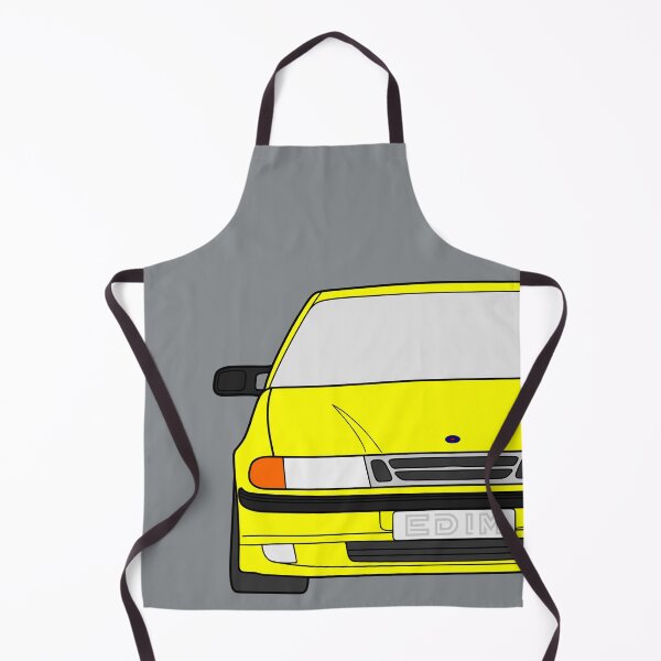 Item preview, Saab 9000 facelift yellow color designed and sold by EdimDesign.