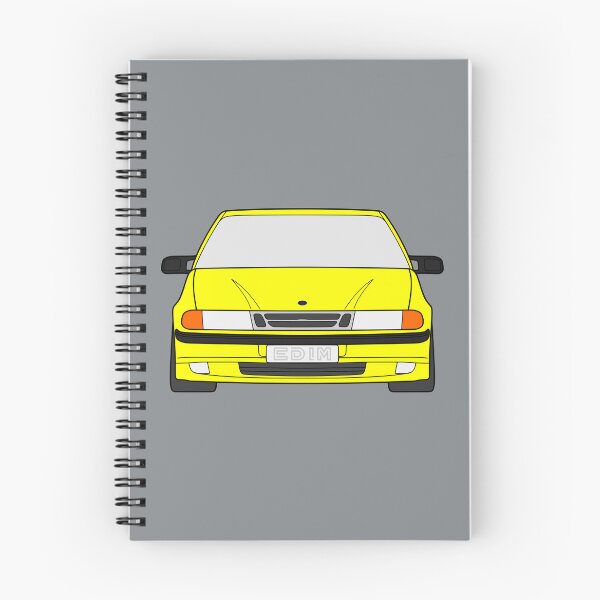 Item preview, Saab 9000 facelift yellow color designed and sold by EdimDesign.