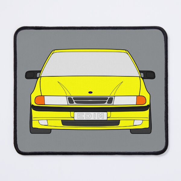 Item preview, Saab 9000 facelift yellow color designed and sold by EdimDesign.
