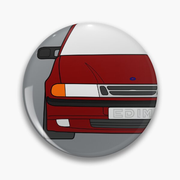 Item preview, Saab 9000 facelift burgundy color designed and sold by EdimDesign.