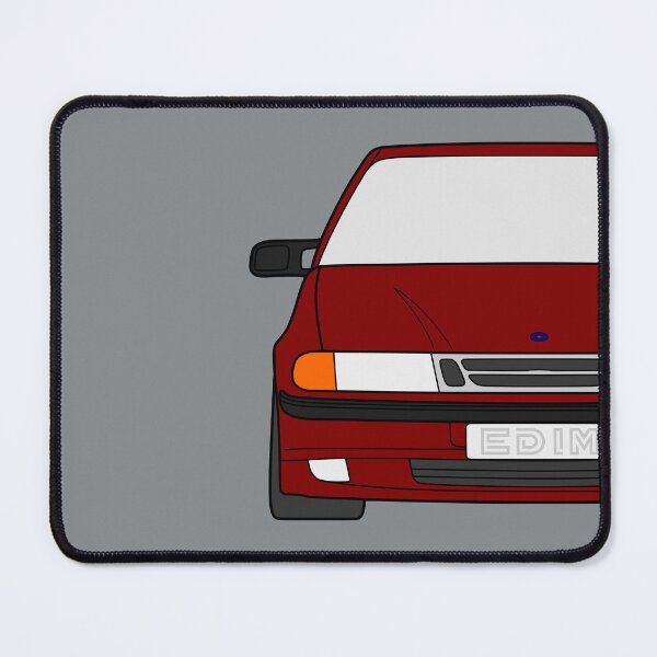 Item preview, Saab 9000 facelift burgundy color designed and sold by EdimDesign.