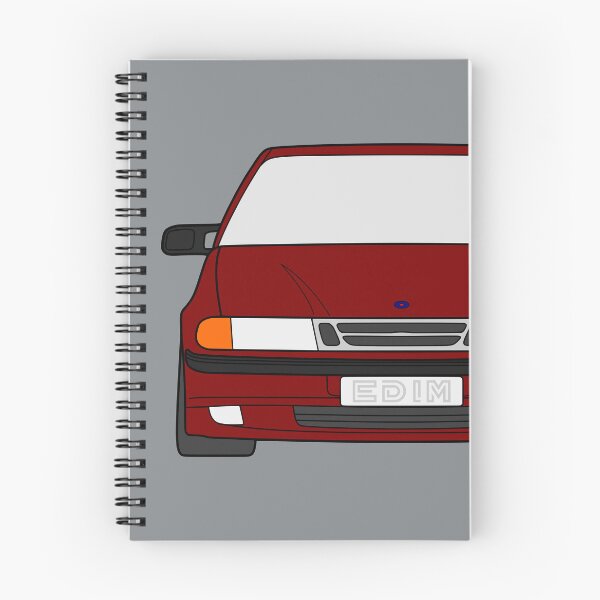 Item preview, Saab 9000 facelift burgundy color designed and sold by EdimDesign.