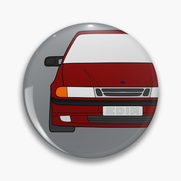Item preview, Saab 9000 facelift burgundy color designed and sold by EdimDesign.